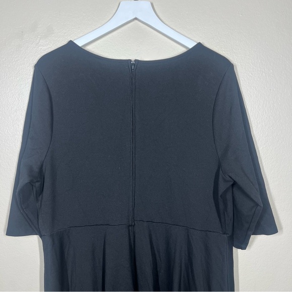 Unique Vintage Womens Black Skeleton Halloween Dress Plus size 2X - Picture 9 of 10